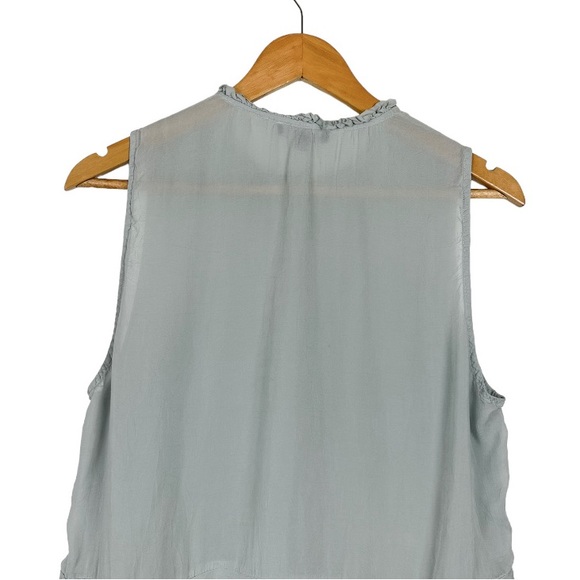 Maven West Ruffle Neck Blouse Size Large - Picture 6 of 9